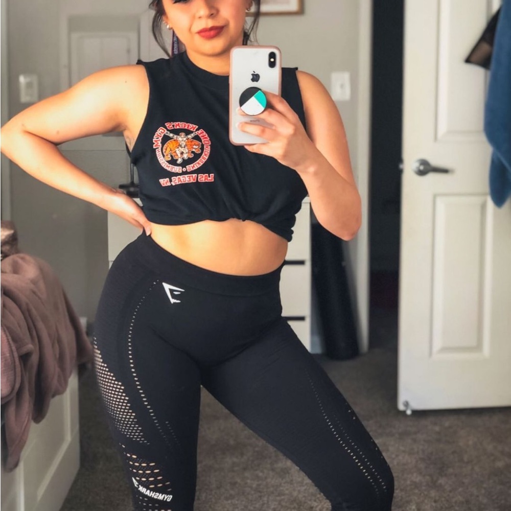 Black Energy Seamless Leggings